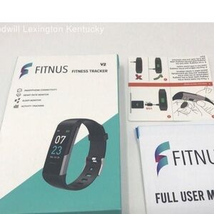 Fitnus Brand Fitness Trackers & Accessories In Original Box